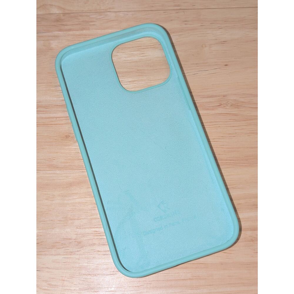CORDKING Apple iPhone 13 Pro Max Silicone Ultra Slim Protective Case in Sea Blue